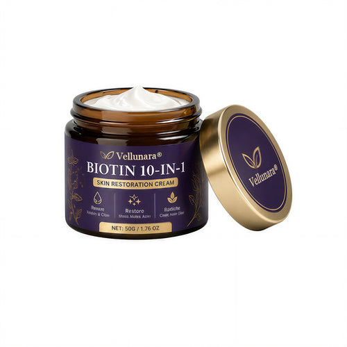 Vellunara Biotin 10-in-1 Skin Restoration Cream 🍀
